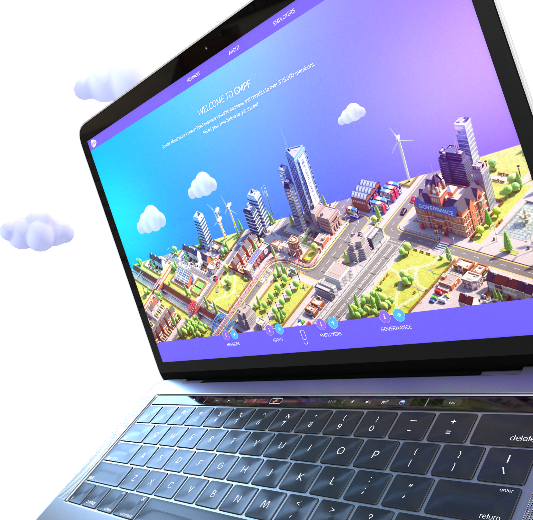 Finances header